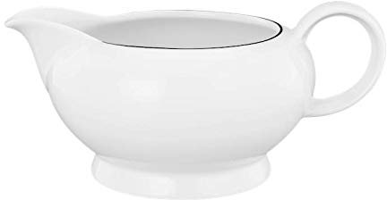 Seltmann Weiden 001.741630 Lido - Black Line - Sauciere/Saucenkännchen - 0,50 l - Porzellan