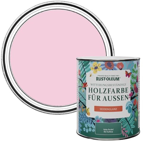 Rust-Oleum Pink Mould-Resistant Garden Paint In Satin Finish - My Husband Said No 750ml