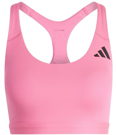 adidas Damen Optime Essentials Workout Medium Support Bra, Lucid Pink, XXL