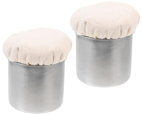 JHKNNK Tampon pour Crêpière en Acier Inoxydable 2pcs, Balai à Huile Pratique et Léger pour Cuisson de Pancakes et Œufs, Outil Polyvalent Cuisine et Barbecue