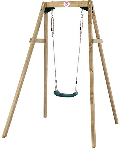 Plum Wooden Single Swing