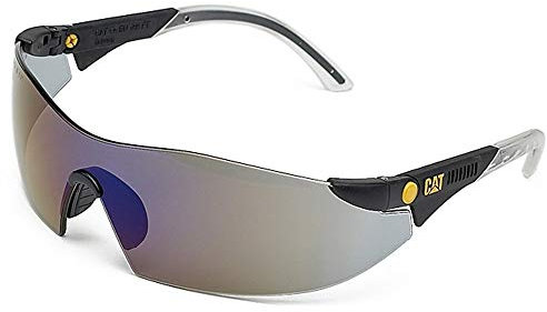 Caterpillar Mens Dozer Protective Workwear Safety Glasses Grey