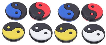 1 Satz Stoßdämpfer Feng-shui-reize Vibrationsdämpfer Für Schläger Klassischer Absorber -absorber Racquetball- Schocksabsorber. Glücksperlen Kieselgel Quetschen Tennis