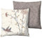 Bassetti Fong 9322742 Kissenhülle für Tischwäsche, 100% Baumwolle, Panama-Stoff, Farbe Beige, 4M, Größe: 40 x 40 cm