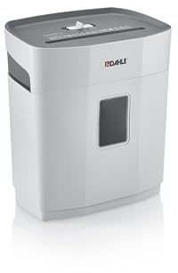 Dahle PaperSAFE PS 120 distruggidocumenti (8 fogli, livello di sicurezza P4, taglio a particelle, privo di olio e manutenzione, 12 litri), grigio
