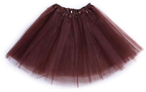 HzDazrl Jupe Tutu en Tulle pour Femmes, Jupe de Ballet à Couches, Jupe de Fête, Jupe Princesse, Déguisement pour Halloween, Noël, Carnaval, Mini Jupe, Taille unique