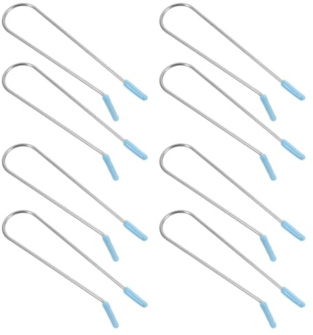 ULTECHNOVO Clip per Rulli Caldi 20 Pezzi in Filo Metallico per Bigodini Permanenti, Fermagli Fissi per Chioma Naturali, Accessori per Styling Salone e Uso Domestico