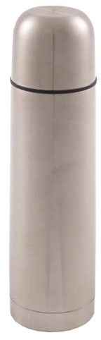 Fox Outdoor Isolierflasche Vakuum Schnellverschluss Edelstahl, silber, 1 liter