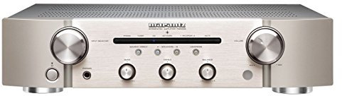 Marantz PM6005/N1SG Lautsprecher (2X 60 Watt, DAC-Modus) silbergold