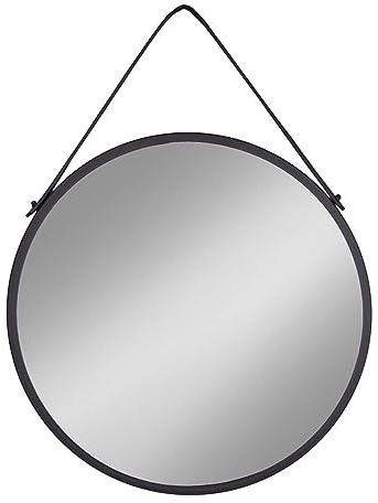House Nordic Trapani Mirror - Spiegel mit schwarzem Stahlrahmen - 60 cm