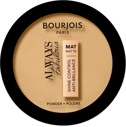 Bourjois Always Fabulous Powder Polvos compactos maticantes, Tono 310, 10 g