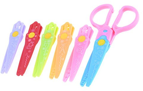 Ruilogod Edge Zigzag Craft Decor Sax 6 i en Assorted Color