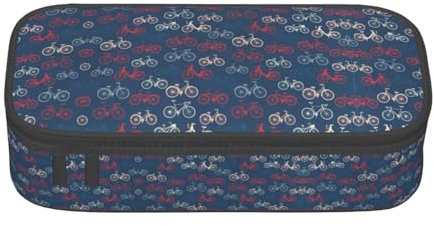 ESASAM Trousse à crayons de grande capacité avec compartiment coccinelle sur marguerite pour mieux ranger vos articles de papeterie., Vélos, Taille unique