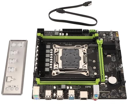 X99 P4 Mainboard, LGA 2011 3 Desktop-Motherboard DDR4 Dual Channel DDR4 6-Phasen-Gaming-Motherboard für Desktop-PC
