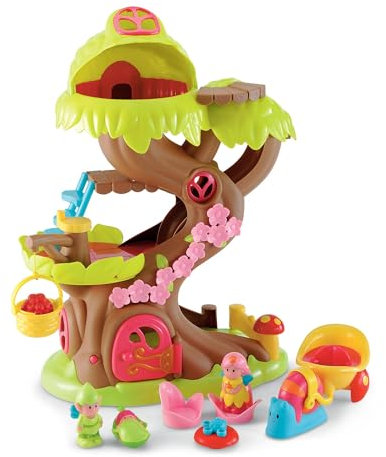 HappyLand Forest Fairy Tree House Playset For Children From 2 Years Fairy Garden Early Learning Centre Toys Figures Toddler Gift Happy Land Toy Sets People