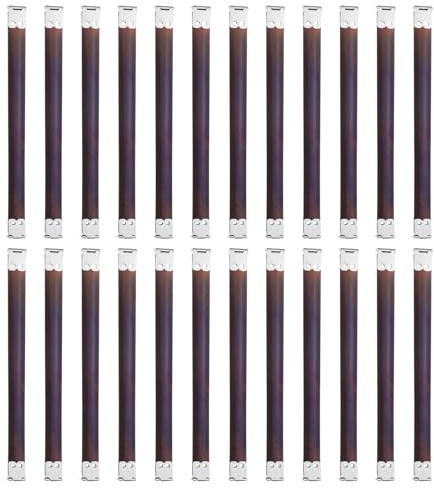 QUARKZMAN 24Pcs Marco Flexible Interno de Metal, 18cm/7.1 Marco de Monedero con Cierre de Beso, Bisagras para Bolso, Clip para Cartera, Manualidad, Fabricación de Monederos, Plateado