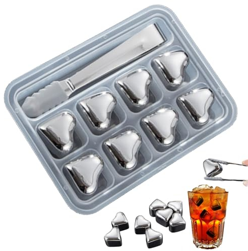 Piedras de whisky de metal, para whisky de acero inoxidable Bloques de