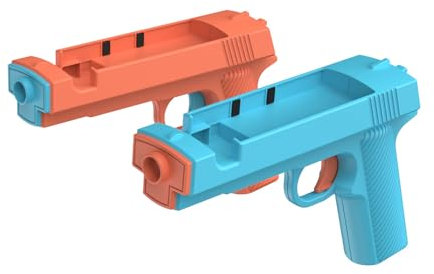 Shooting Game Gun for Joy-Con, Dual Controller Gun Stock Grip for NS 2, ABS Lightweight Handgrip for FPS Games for Switch 2