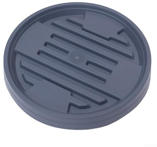 Comodo rullo per piante con quattro ruote girevoli lisce per stabilità e facilità (A-28 cm di diametro)