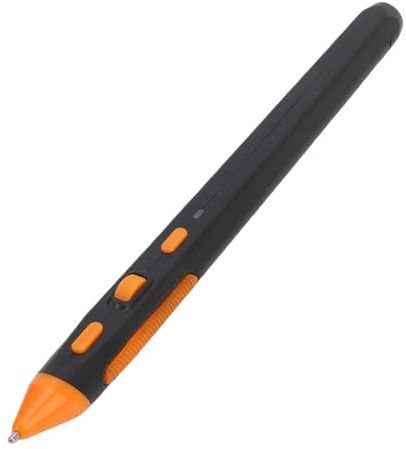 VBESTLIFE Penna Tascabile Penna Ergonomica Mouse 2,4G Wireless con Regolazione DPI, Penna Mouse Compatibile Multiplo per Laptop PPT Smart TV, Compatibile con Wins OS X (BLACK)