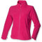 Henbury ladies micro fleece jacket Fuchsia 14