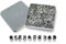 PME AN360 Stainless Steel Alphabet & Number Cutters, Set of 36, Silver, 2 x 2 x 2 cm