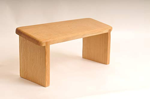 Fraximus Fixed leg Meditation Bench (Medium, Natural oil)