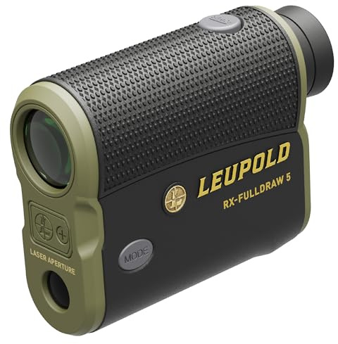 Leupold RX-FullDraw 5 Rangefinder with DNA with Black/Green OLED