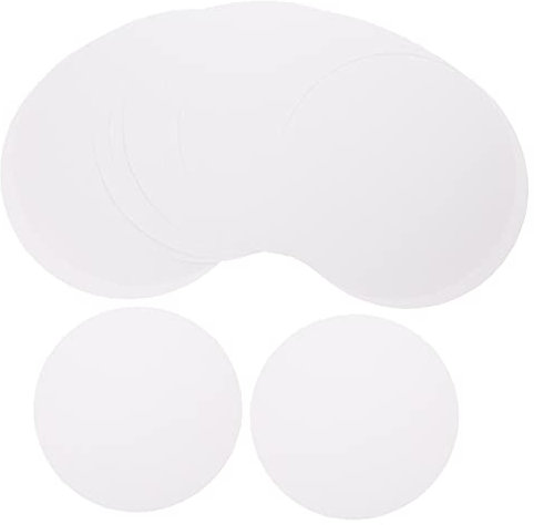 CIMAXIC Runder Zeichenkarton Runder Skizzenkarton Runde Zeichenpapiere 40 Stück Dickes Papier Künstlerkarton Malkarton Zeichenbrett