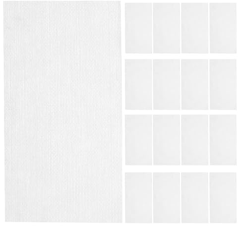 MUSISALY 500pcs Stretchable Large Cotton Makeup Remover Pads Wet and Dry Dual-use Nonwoven Facial Cotton Pads for Estheticians and Professional Beauty Salon Use
