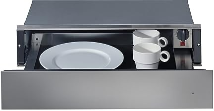 Whirlpool WD142IX Built-in Warming Drawer, Adjustable Temperature Function, 20L total capacity, Stainless Steel