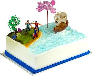 Cake Decorating Kit CupCake Decorating Kit Sports Toys (Pirates Cake Kit)