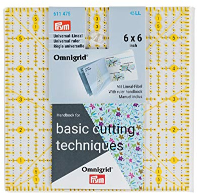 Prym Rectangular Ruler, 6x6 Inch
