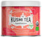 Kusmi Tea - AquaSummer - Bio-Früchteteemischung aus Hibiskus, Apfel, Aprikose und Pfirsich - Koffeinfreier Hibiskustee - Heiß oder als Eistee genießen - 100 g Metalldose - Menge für etwa 50 Tassen