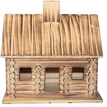 Bird Cage Bird's Nest Guide Bird Breeding Box Bird House Outdoor Bird's Nest Black Phoenix Tiger Skin Peony Parrot Bird Cage Decoration(Color : B) (C)