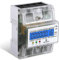 Stromzähler 3 Phasen 4 Draht Drehstromzähler Hutschiene 230/400V 5-100A LCD Stromzähler Digital für DIN Hutschiene Zwischenzähler Strom für Leistungsmesssystemen