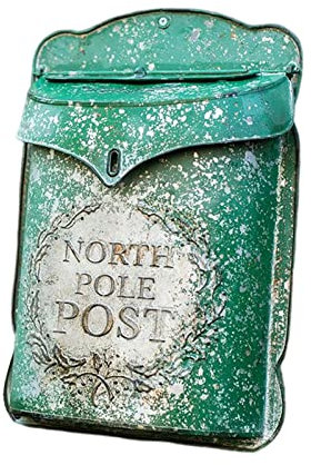 rockible Retro-Stil Briefkasten-Zubehör, Elegantes Design für Haus und Garten, EIN