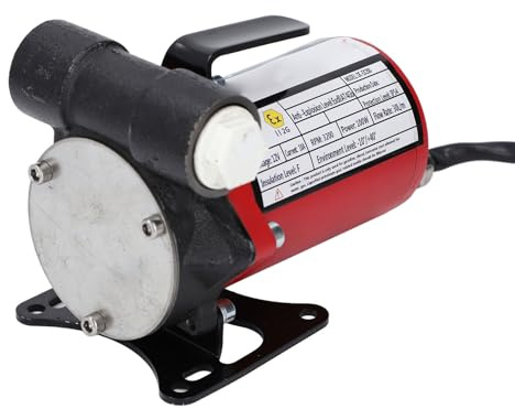 12V Gasoline Pump DC Self Priming Gasoline Transfer Pump with Reversible Pumping for Gasoline Kerosene