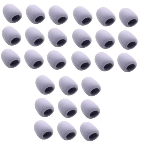 UPKOCH 27pcs Microphone Covers for Ktv Karaoke and Home Use Protector Windscreen Microphone Cover and Comfortable Mic for Cushion