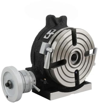 CNC milling machine vertical and horizontal indexing disc rotary table indexing head rotary table 4 inch 5 inch 6 8 inch(HV-4)