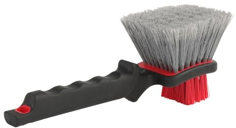 Cepillo para la limpieza detallada de llantas de coche – Herramienta multifunción antideslizante – Herramienta para la limpieza y el detalle de llantas de vehículos, para mantenimiento de coches y