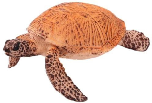 BESTonZON Giocattolo Mini Tartaruga Di Plastica Realistica Per Bambini, Decorazione Animale Selvatico Statica, Giocattolo Educativo in Materiale Non Tossico Resistente