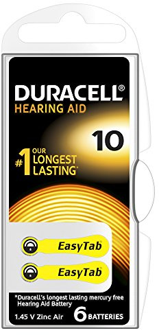 Duracell 10 Hörgerät (6er Pack)