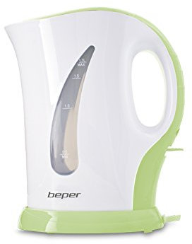 Bollitore elettrico 1.7litri plastica - colori assortiti - verde e arancione