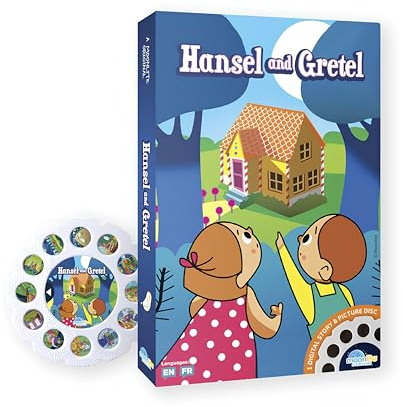 Moonlite - 6054020 - Pack Histoire Hansel et Gretel - Contes de fées - Projecteur d'histoires pour enfant bébé - Effets sonores et lumineux - Educatif et intératif-1 à 7 ans-Inspiré des livres contes