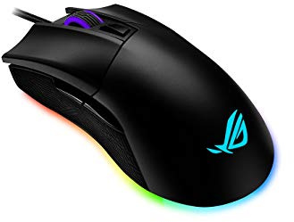 ASUS ROG Gladius II Origin - Optical Gaming Mouse with Ergonomic Design (Wired, Optimized for FPS, Aura Sync RGB)