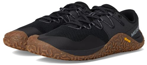 Merrell Men's Trail Glove 7 Shoes, Black/Gum 10.5 M