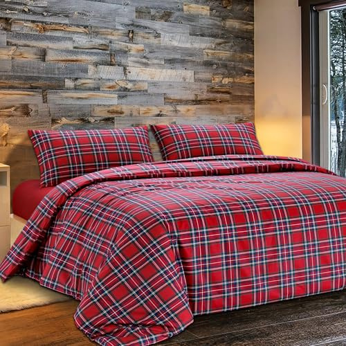 Dorian Home- Set Lenzuola Matrimoniale Cotone 100% Puro, Completo Lenzuola Matrimoniali Sopra 245x290, Lenzuolo con Angoli Sotto 180x200, Federe Cuscino Letto 50x80, Completo Letto Morbido Certificato