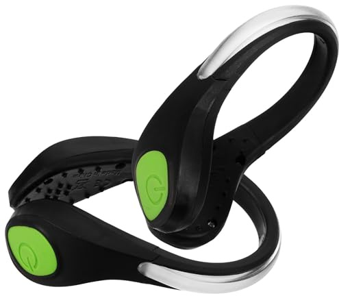 TIKODIDA LED Skoklämma för Löpning och Promenad Säkerhetsljus för Jogging Lättinstallerad och Hållbar för Nattaktiviteter och Utomhusmotion