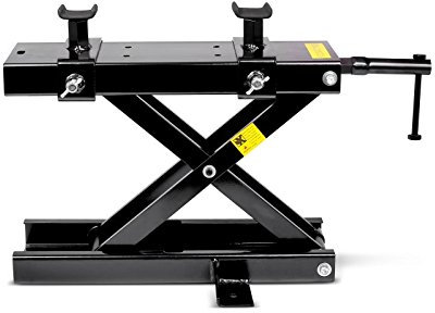 Caballete Elevador Tijera Moto ConStands Gato Lift Mini Negro